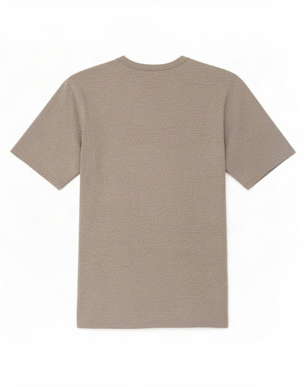 Champion T-Shirt Graphique Homme Gris Moyen Moucheté Coton