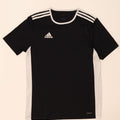 Adidas Hommes Climalite T-Shirt Haut Noir Colorblock Polyester