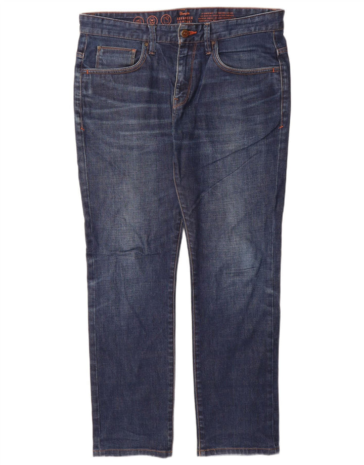 Wrangler Jean droit homme W32 L30 bleu marine