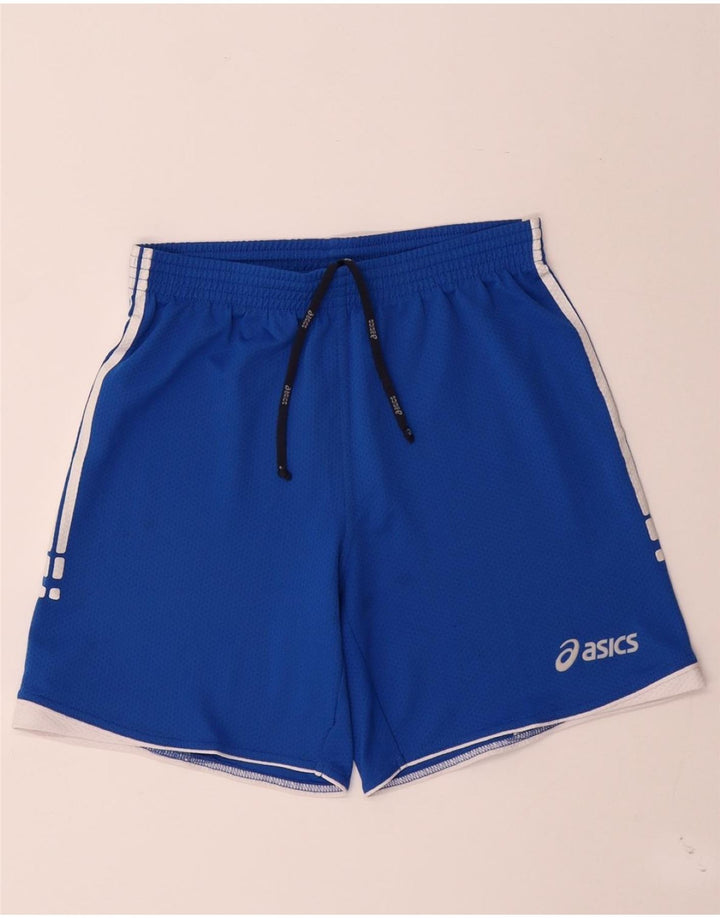 ASICS Short de Sport Homme Bleu Moyen Polyester