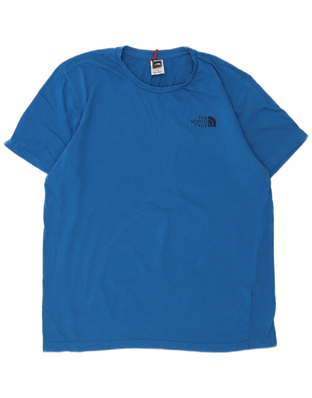 THE NORTH FACE T-Shirt Homme Haut Large Bleu Coton