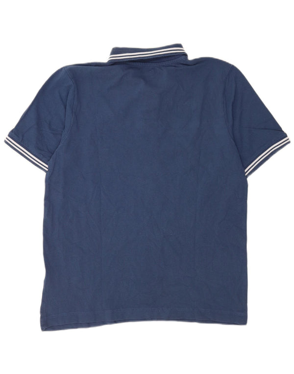 Kappa Polo Homme Bleu Moyen Rayé