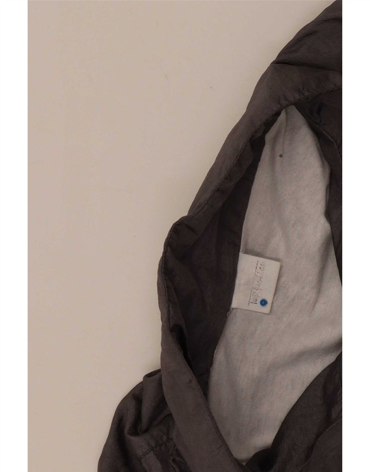 Vintage Veste de survêtement pour homme 2XL Gris Colourblock
