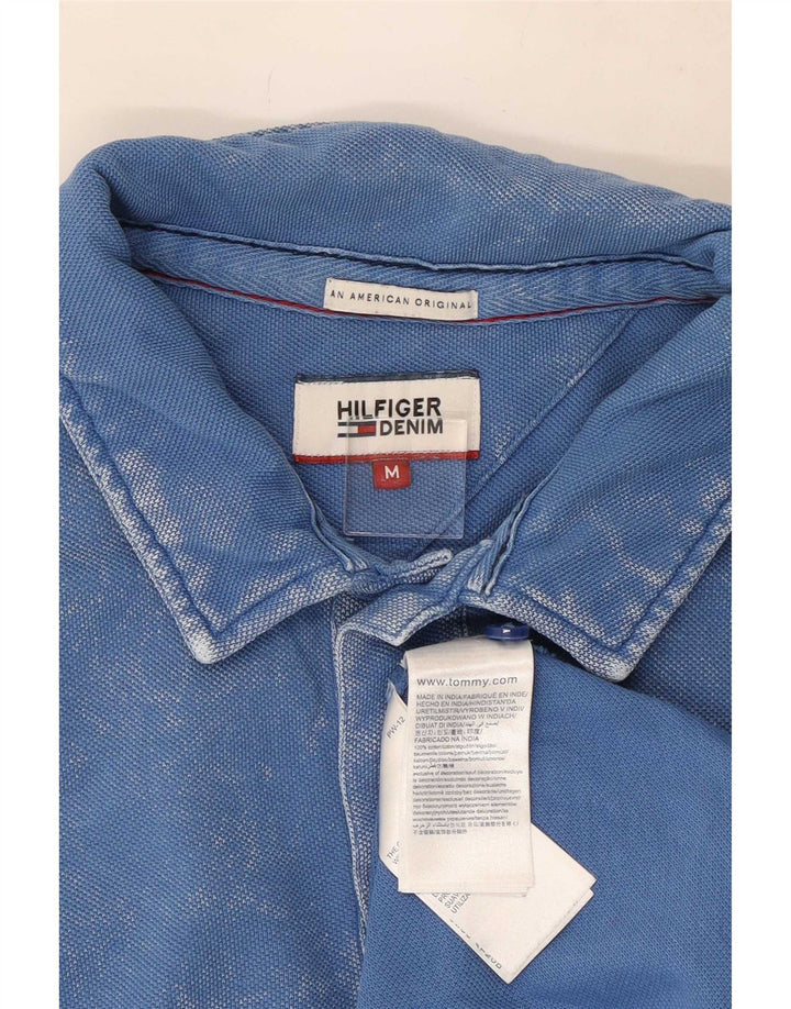 Tommy Hilfiger Polo Homme Bleu Moyen Coton