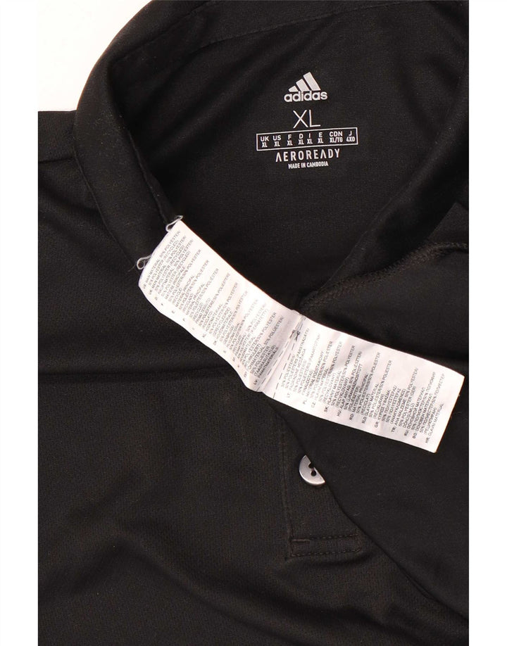 Adidas Homme Aeroready Polo XL Noir Polyester