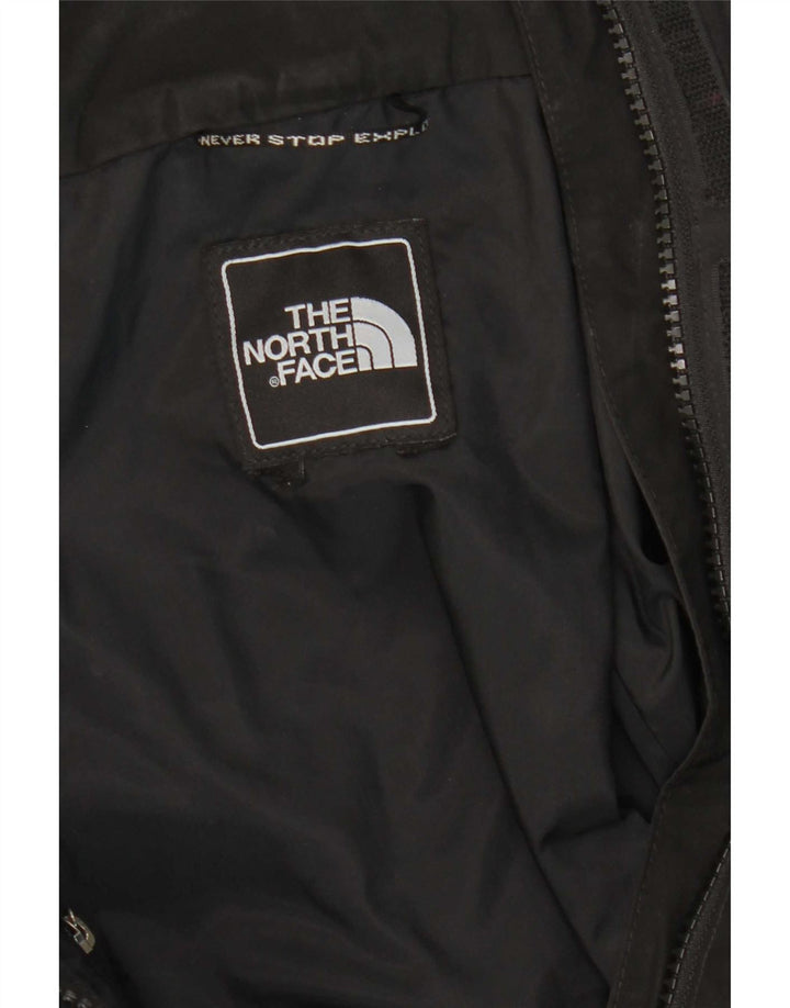 The North Face Veste coupe-vent à capuche pour femme UK 12 Medium Noir