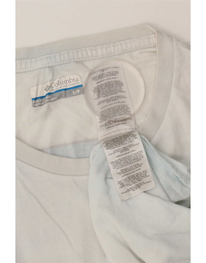 Columbia T-Shirt Graphique Homme Petit Blanc Coton