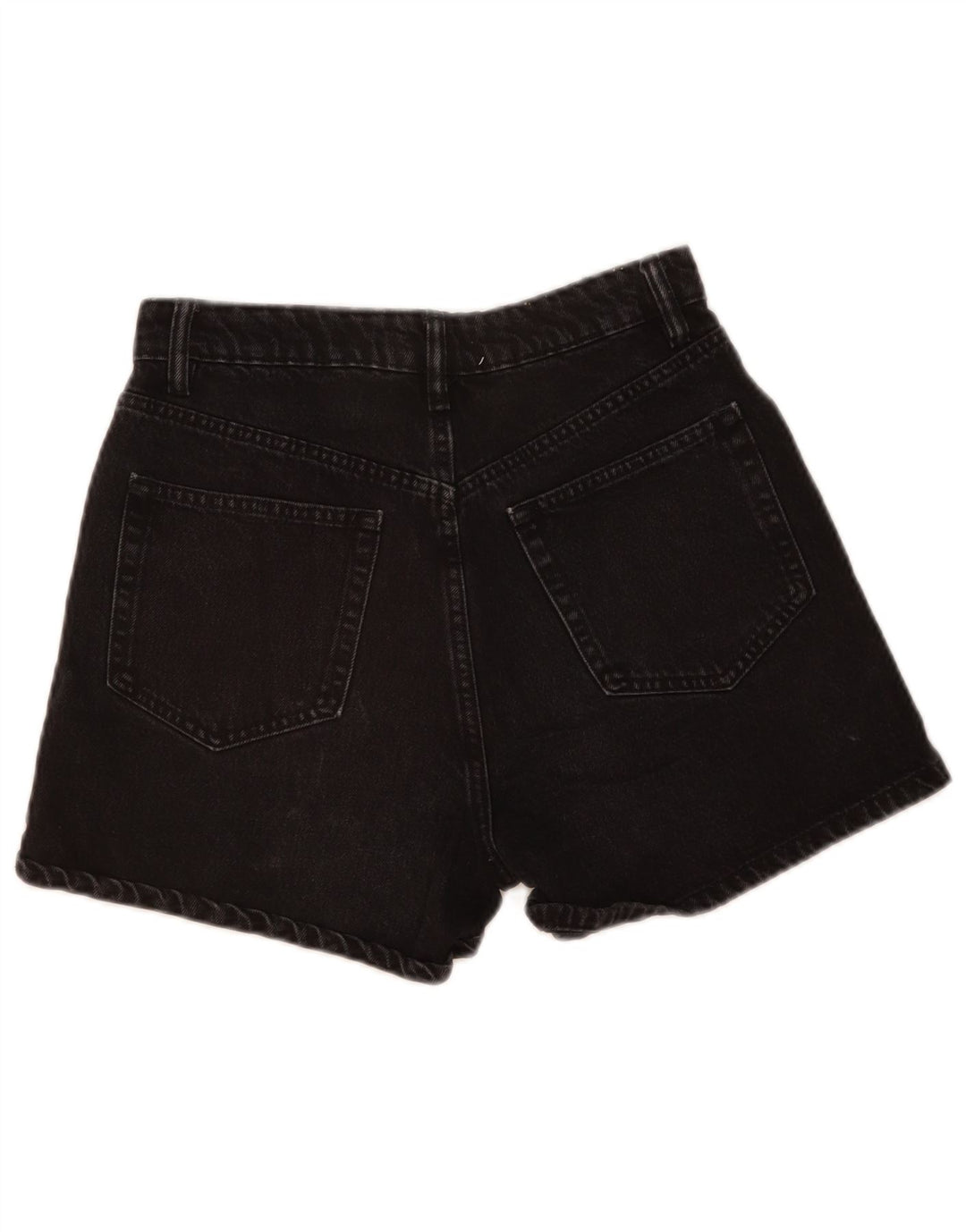 Zara Short en jean pour femme EU 38 Small W28 Noir