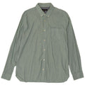 Jaeger Chemise Homme Large Vert Coton