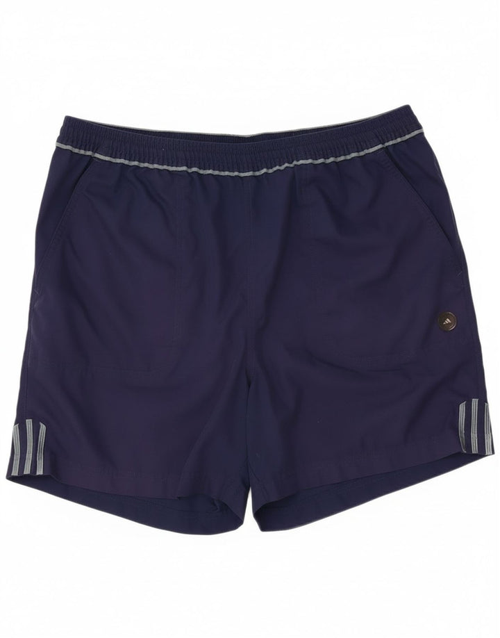 Adidas Short de sport pour homme, grand, bleu marine