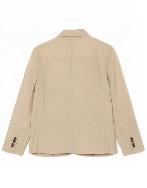 Zara Veste Blazer 2 Boutons Garçon 13-14 Ans Beige