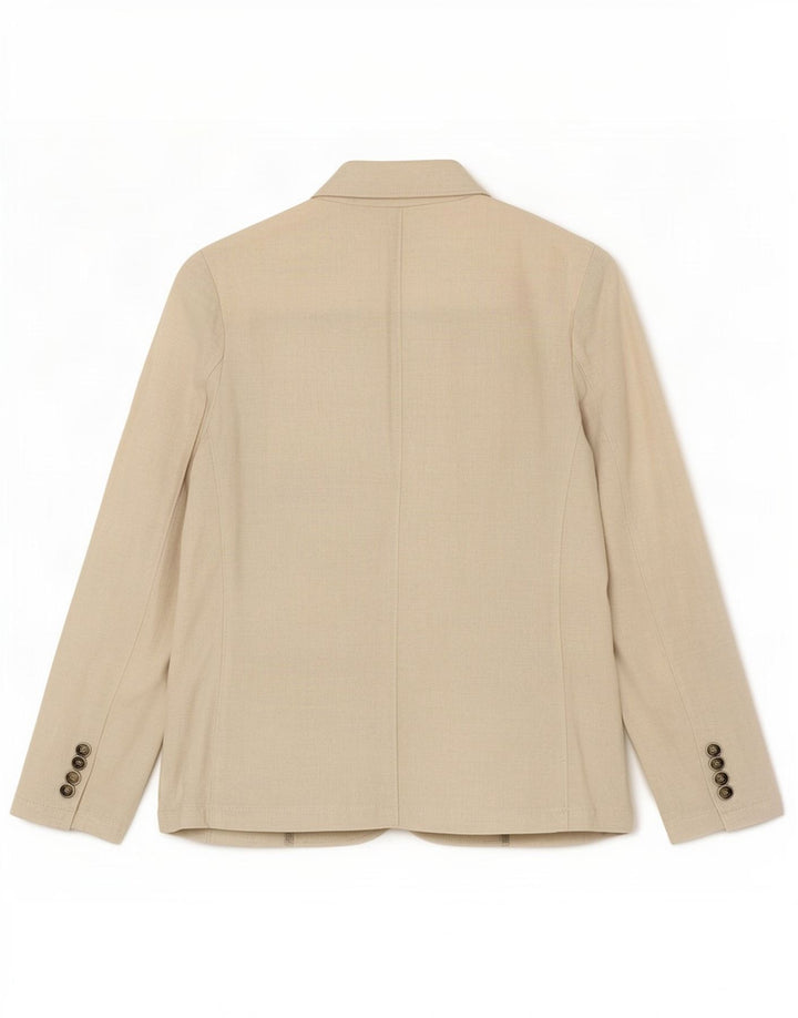 Zara Veste Blazer 2 Boutons Garçon 13-14 Ans Beige