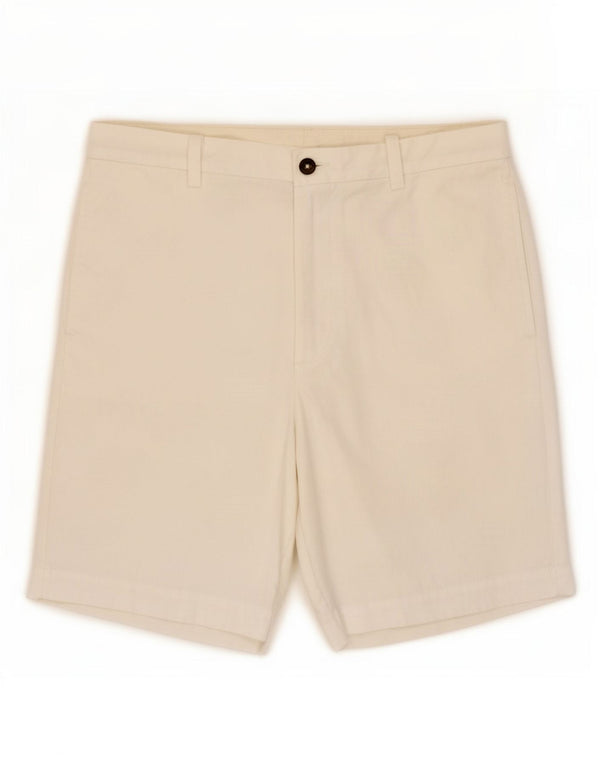 Marks & Spencer Short chino Blue Harbour pour homme, grand W34, coton blanc