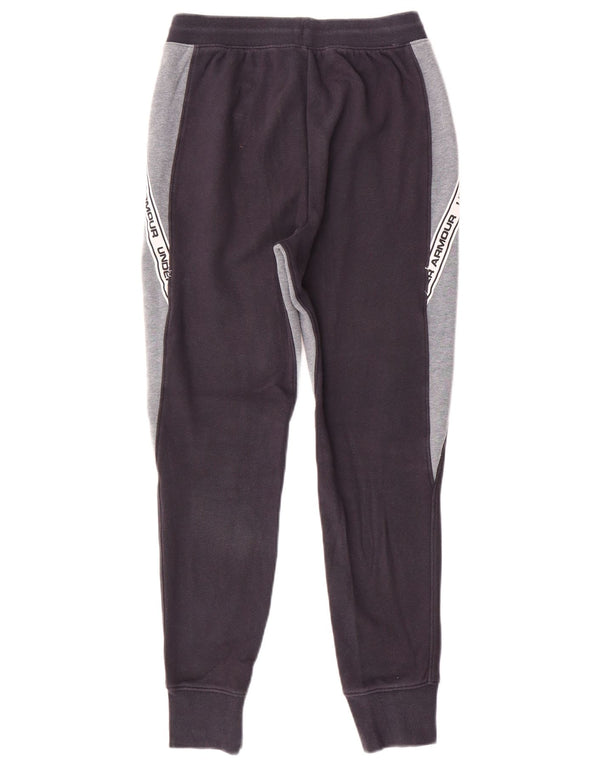 Under Armour Pantalon de survêtement pour garçon 11-12 ans Large Noir