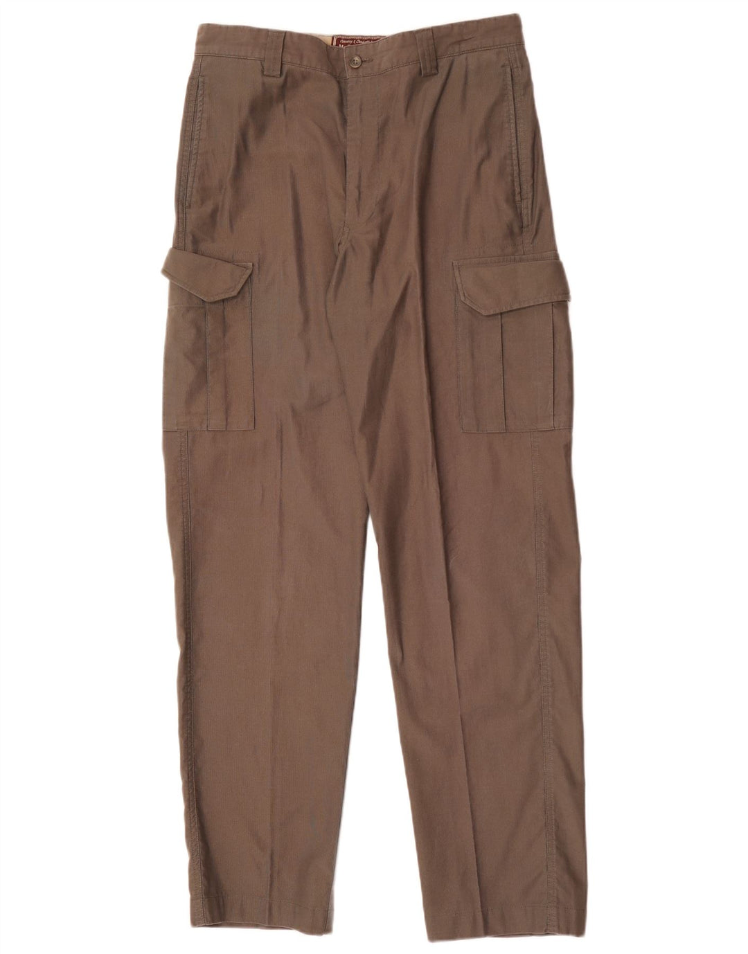 Marlboro Classics Pantalon cargo droit pour homme EU 48 Medium W32 L33 Marron