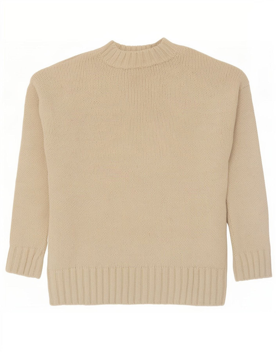 French Connection Pull Col Bateau Homme Beige XS Polyamide