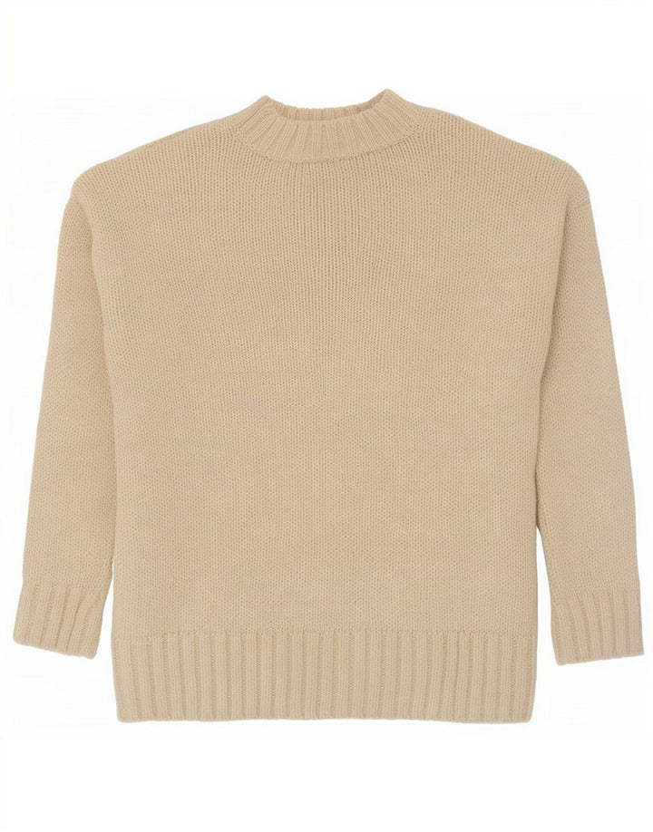 French Connection Pull Col Bateau Homme Beige XS Polyamide