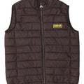 Barbour Gilet rembourré pour homme UK 36 Small Noir Polyamide
