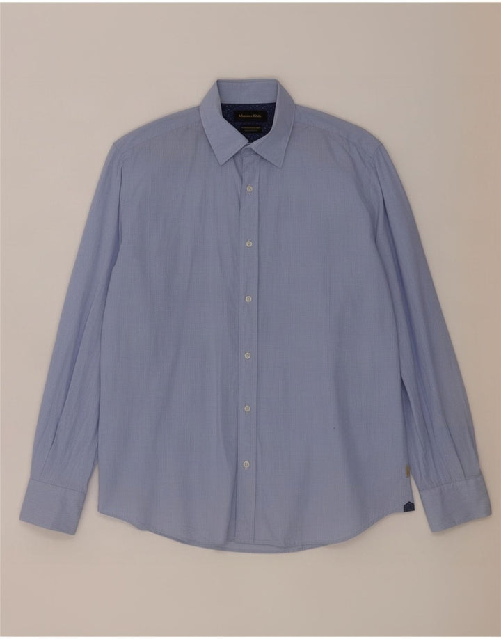 Massimo Dutti Chemise Homme Bleu Moyen