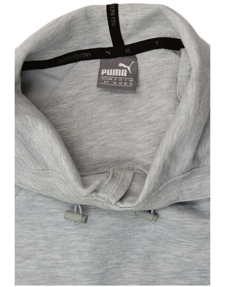 PUMA Pull à capuche pour femme UK 10 Small Gris