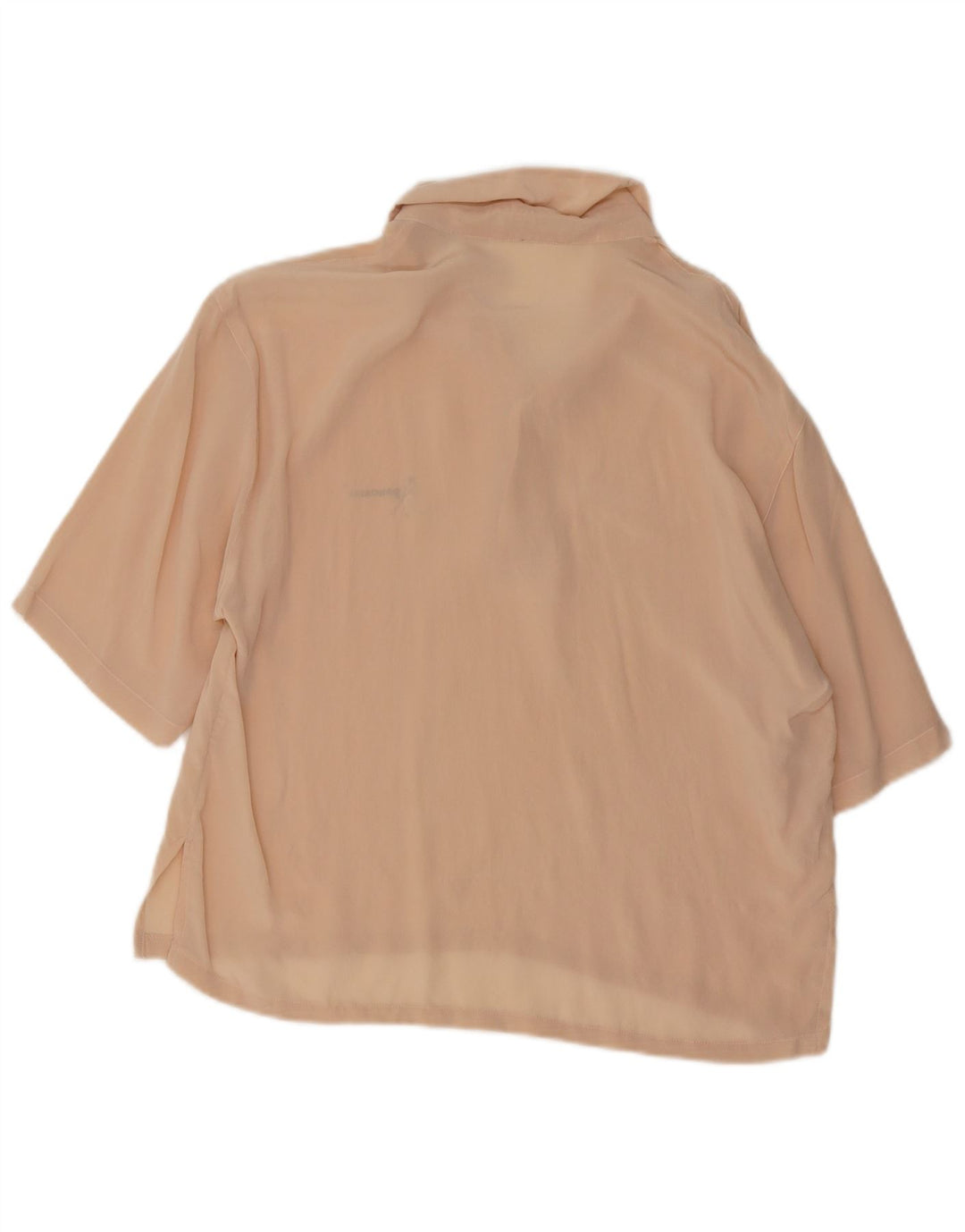 Pancaldi & B Chemise à manches courtes pour homme Taille 15 1/2 39 Beige moyen