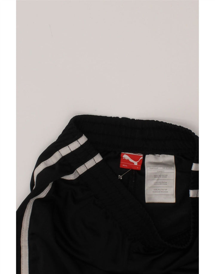 Puma Short de sport garçon 6-7 ans Noir Polyester