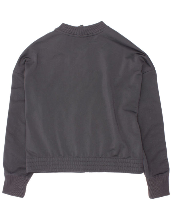 Veste de survêtement Nike Fille 10-11 ans Noir moyen colour block