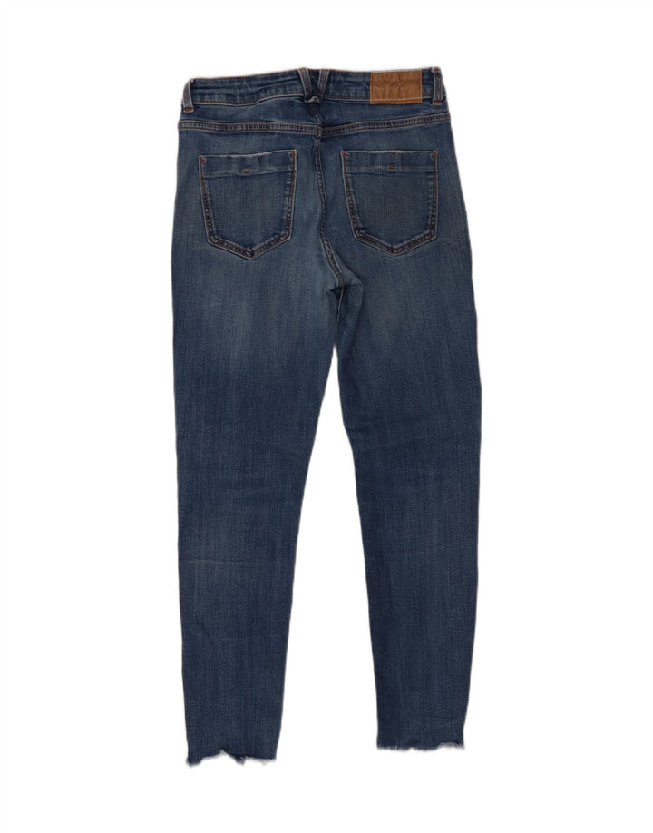 Zara Jean Slim Femme EU 38 Petit W28 L26 Bleu