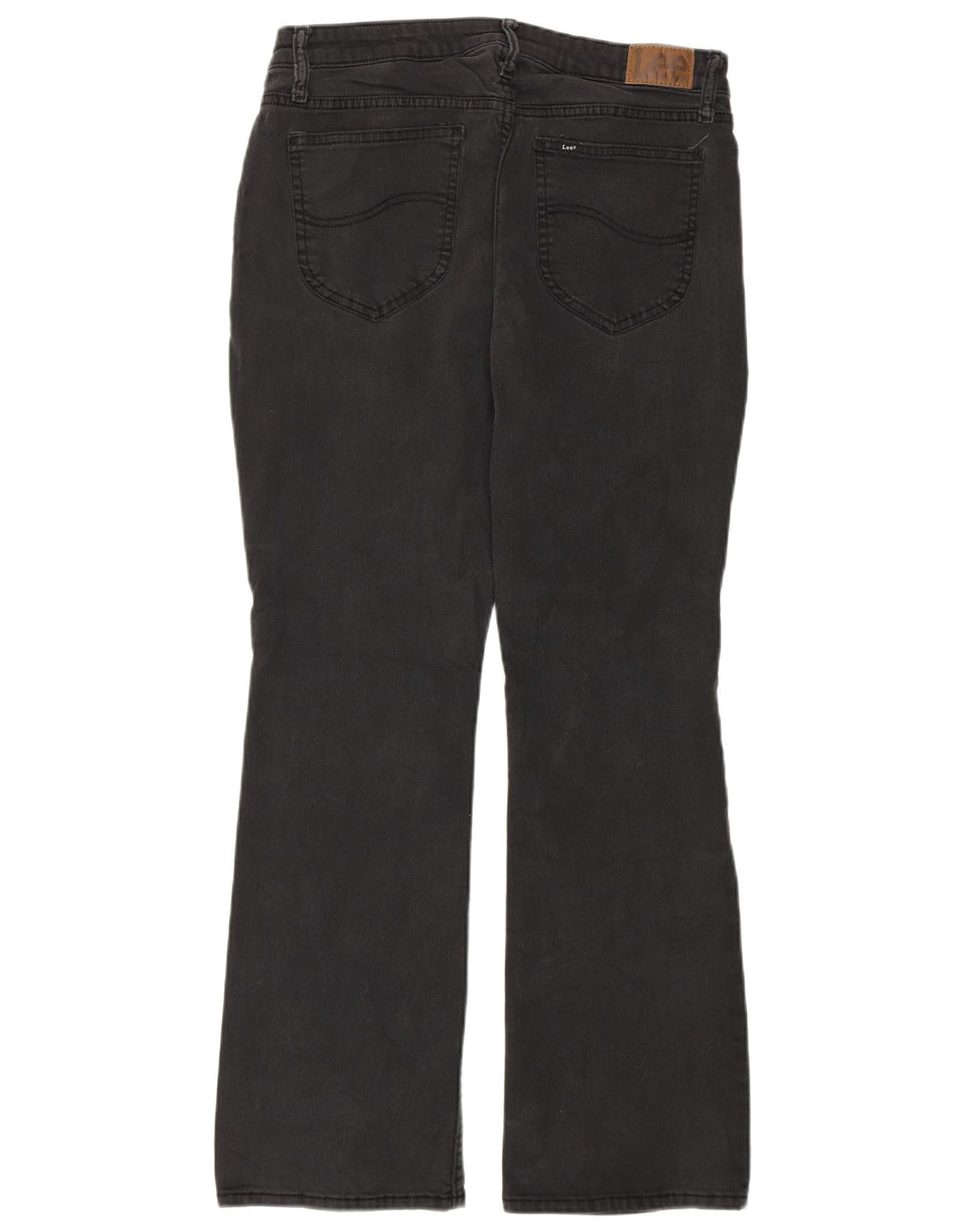 Lee Jeans Bootcut Femme UK 14 XL W36 L28 Gris Coton