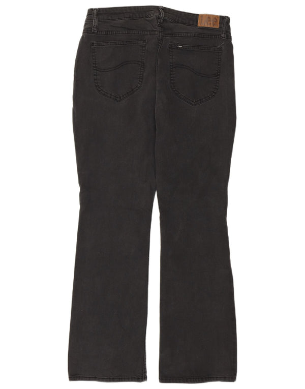Lee Jeans Bootcut Femme UK 14 XL W36 L28 Gris Coton