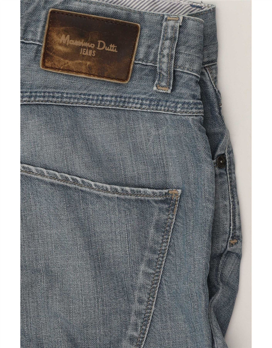 Massimo Dutti Jean droit femme W34 L26 bleu