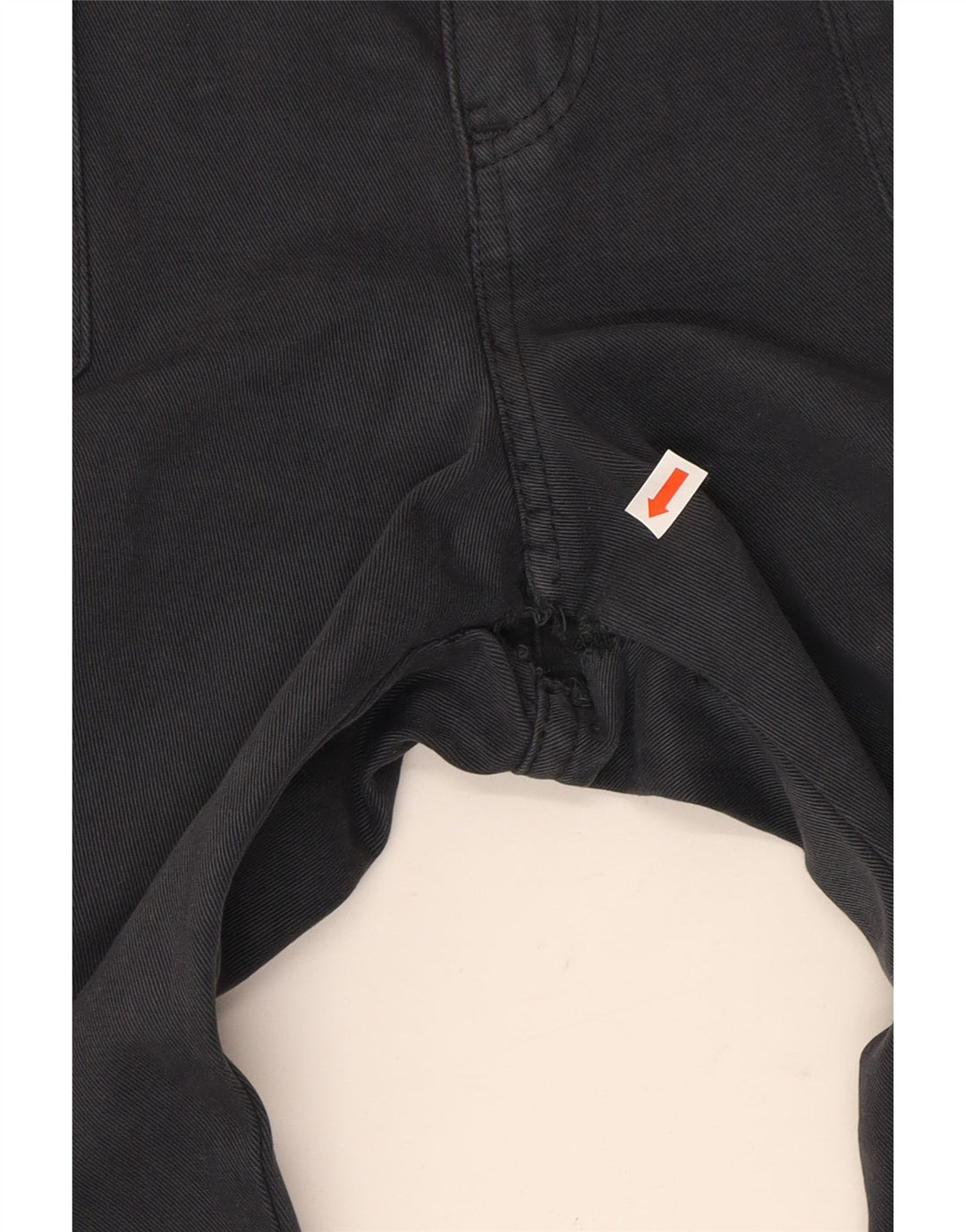 ZARA Womens Straight Cargo Trousers EU 38 Small W28 L32 Black Vintage Zara and Second-Hand Zara from Messina Hembry 