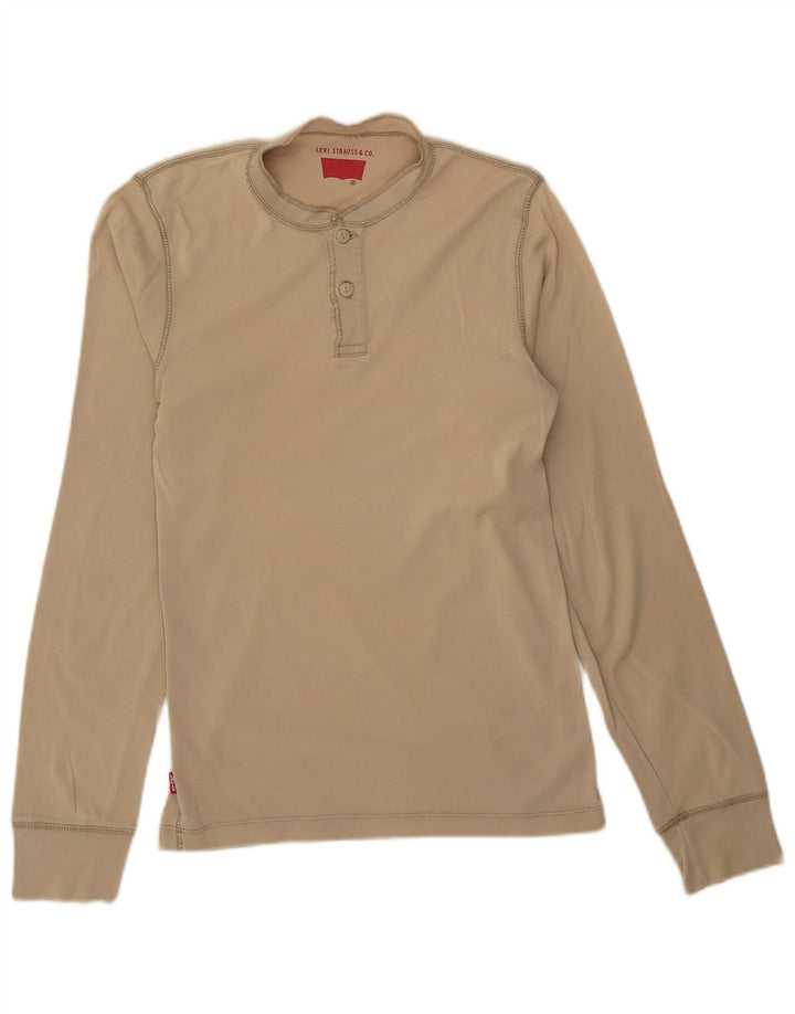 Levi's Top à Manches Longues Homme Beige Moyen