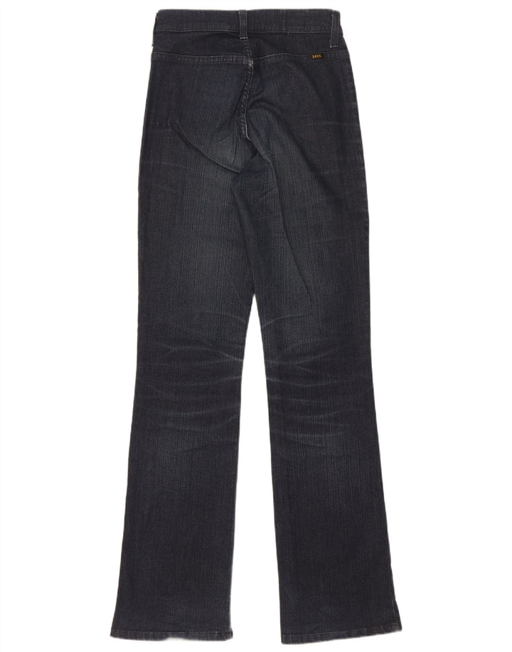 Lee Jean évasé Femme W28 L33 Bleu Marine Coton