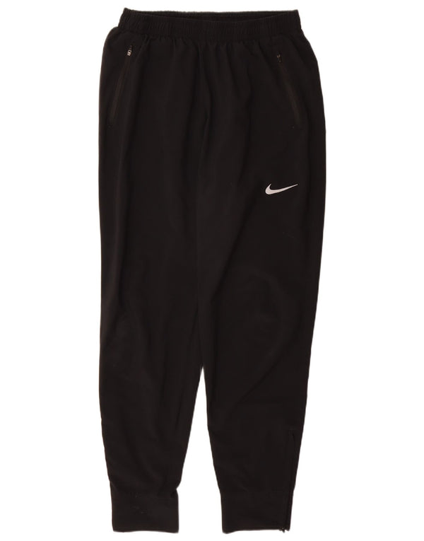 NIKE Pantalon de survêtement Dri Fit pour hommes Pantalon de jogging Large Noir Polyester