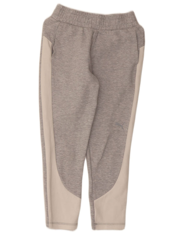 Puma Pantalon de survêtement pour femme UK 6 XS Gris Colourblock