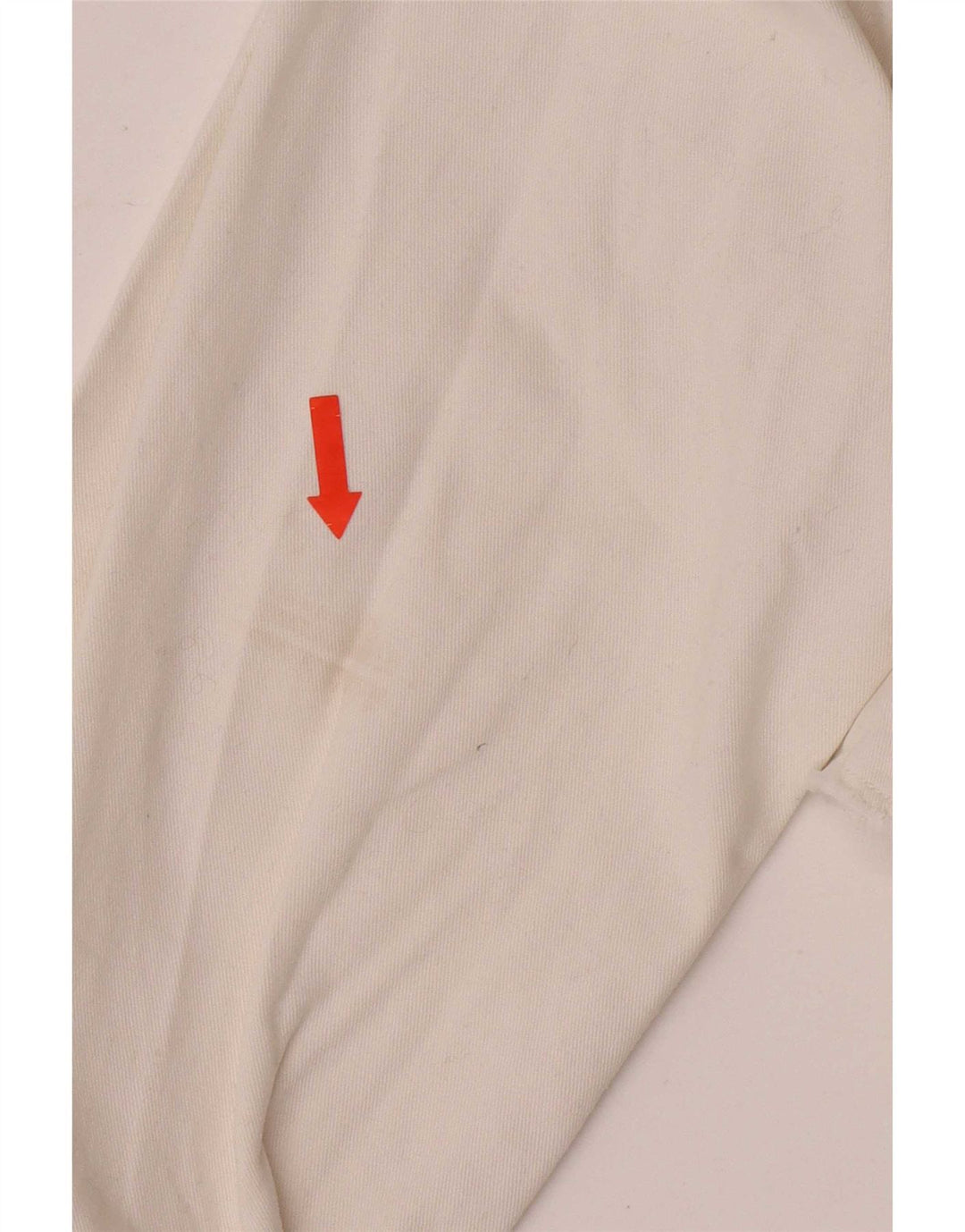 veste en denim crop femme vintage UK 10 petit coton blanc