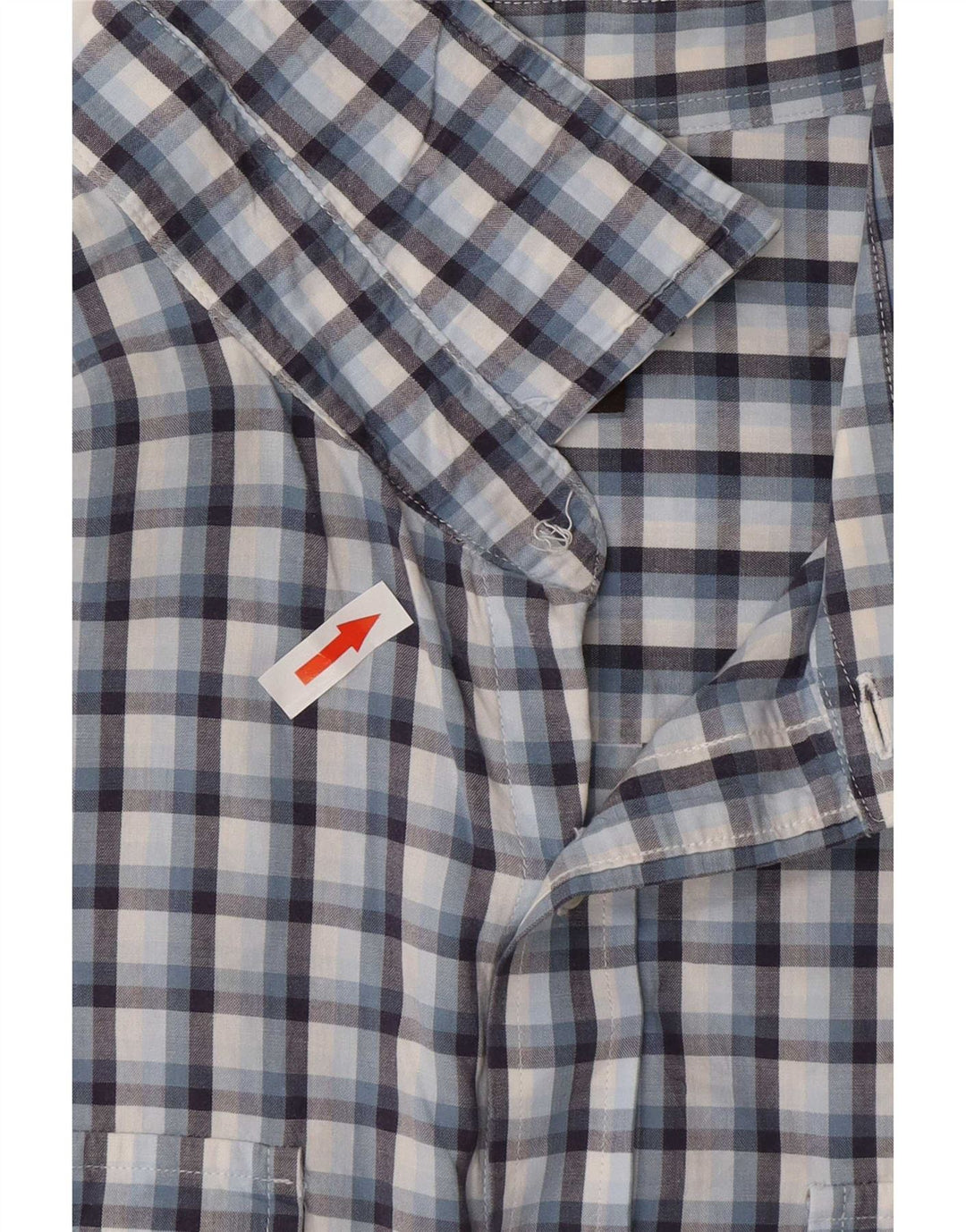 Michael Kors Chemise Homme XL Bleu Vichy Coton