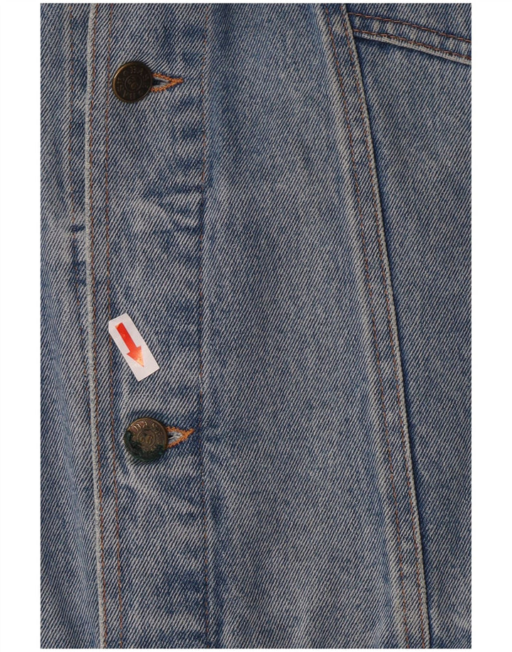 Base 92 Veste en Jean Homme UK 42 XL Bleu Coton