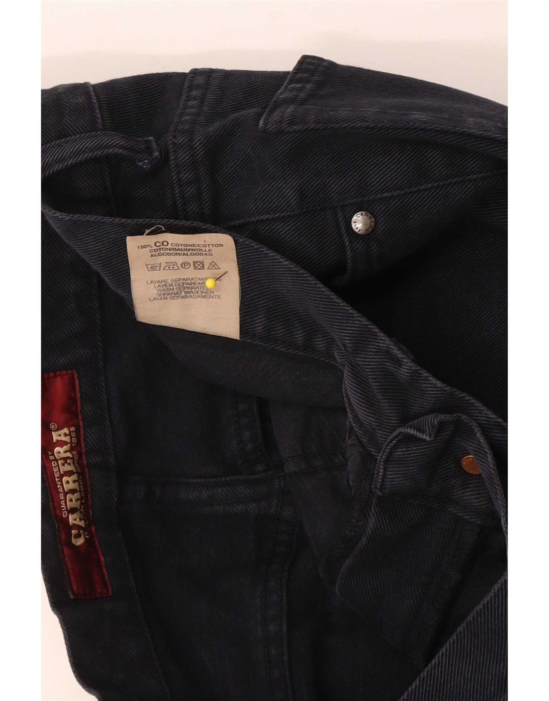 Carrera Jean Droit Homme W33 L33 Bleu Marine Coton