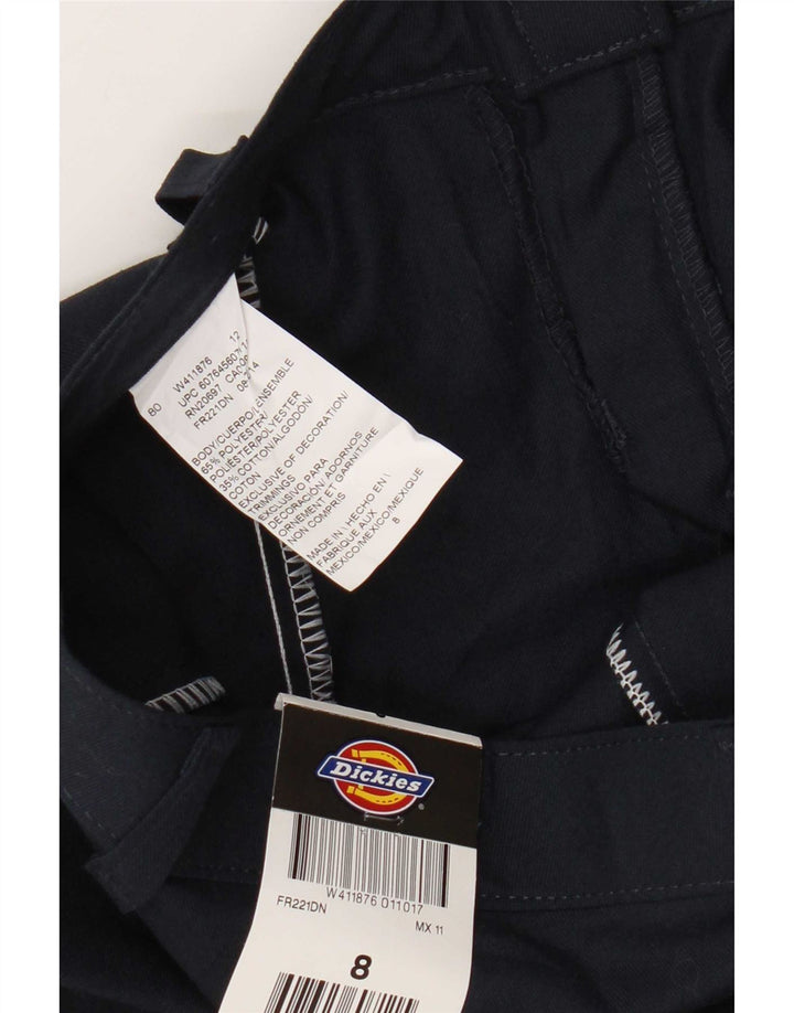 Dickies Short chino graphique pour femme US 8 Medium W30 Bleu marine Polyester