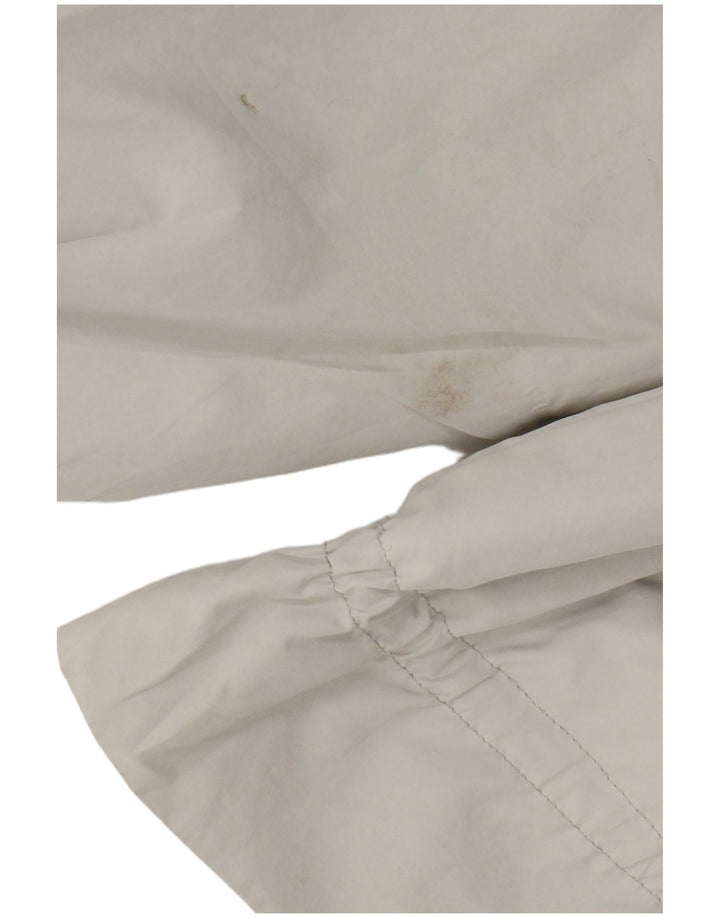 Zara Womens Bomber Jacket UK 16 Large Gris Polyester