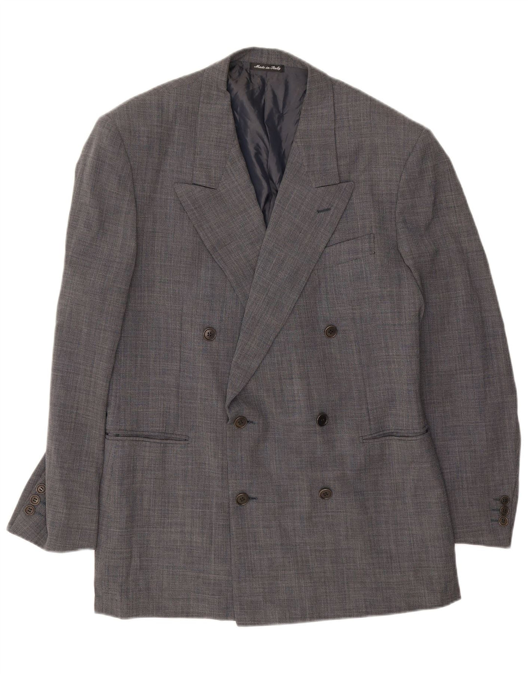 Pal Zileri Veste Blazer Croisée Homme IT 52 XL Laine Grise