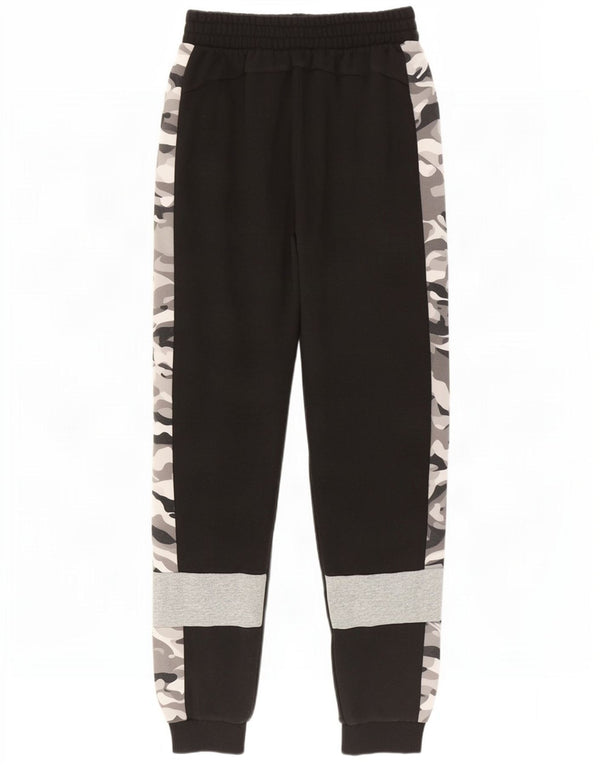 Puma Pantalon de Survêtement Graphique Homme Joggers Small Noir Camouflage Coton