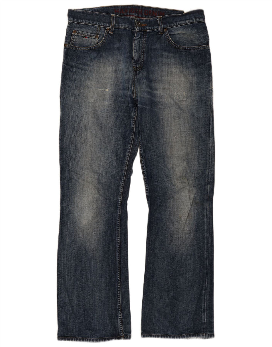 Tommy Hilfiger Jean Bootcut Homme W34 L31 Bleu