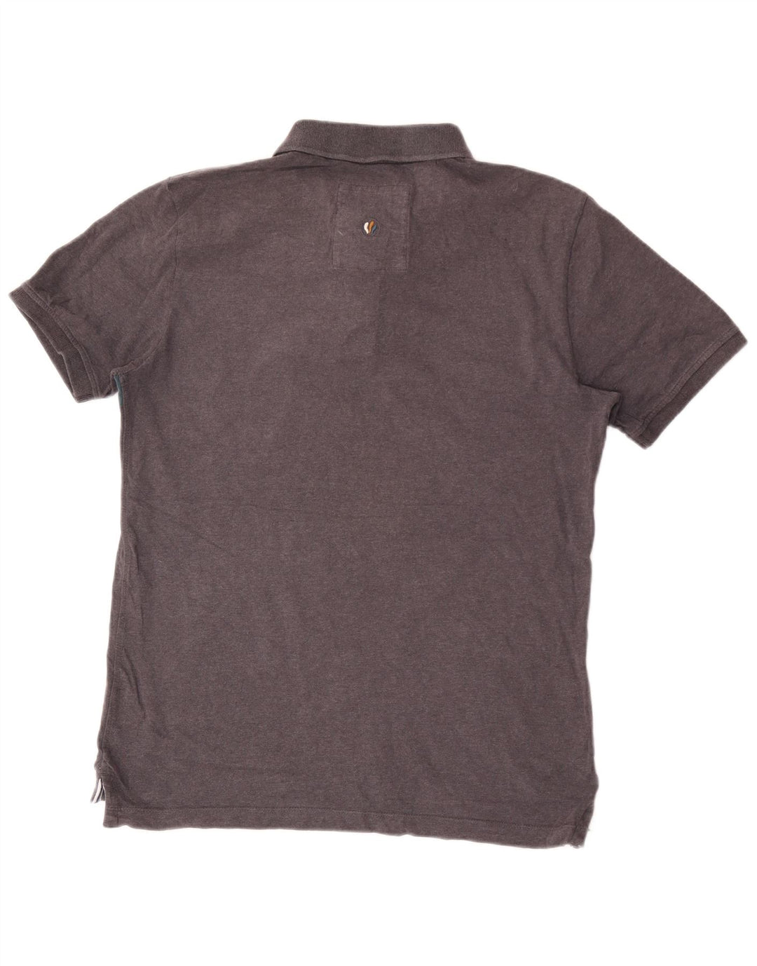 Polo Homme Fat Face Coton Rayé Gris Moyen