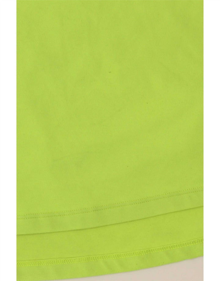 Nike Hommes Dri Fit Zip Neck Pull Survêtement Top 2XL Vert Polyester