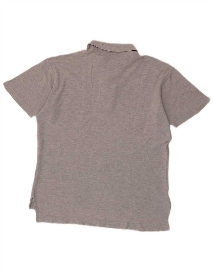 BROOKSFIELD Polo Homme IT 52 Large Gris Moucheté Coton