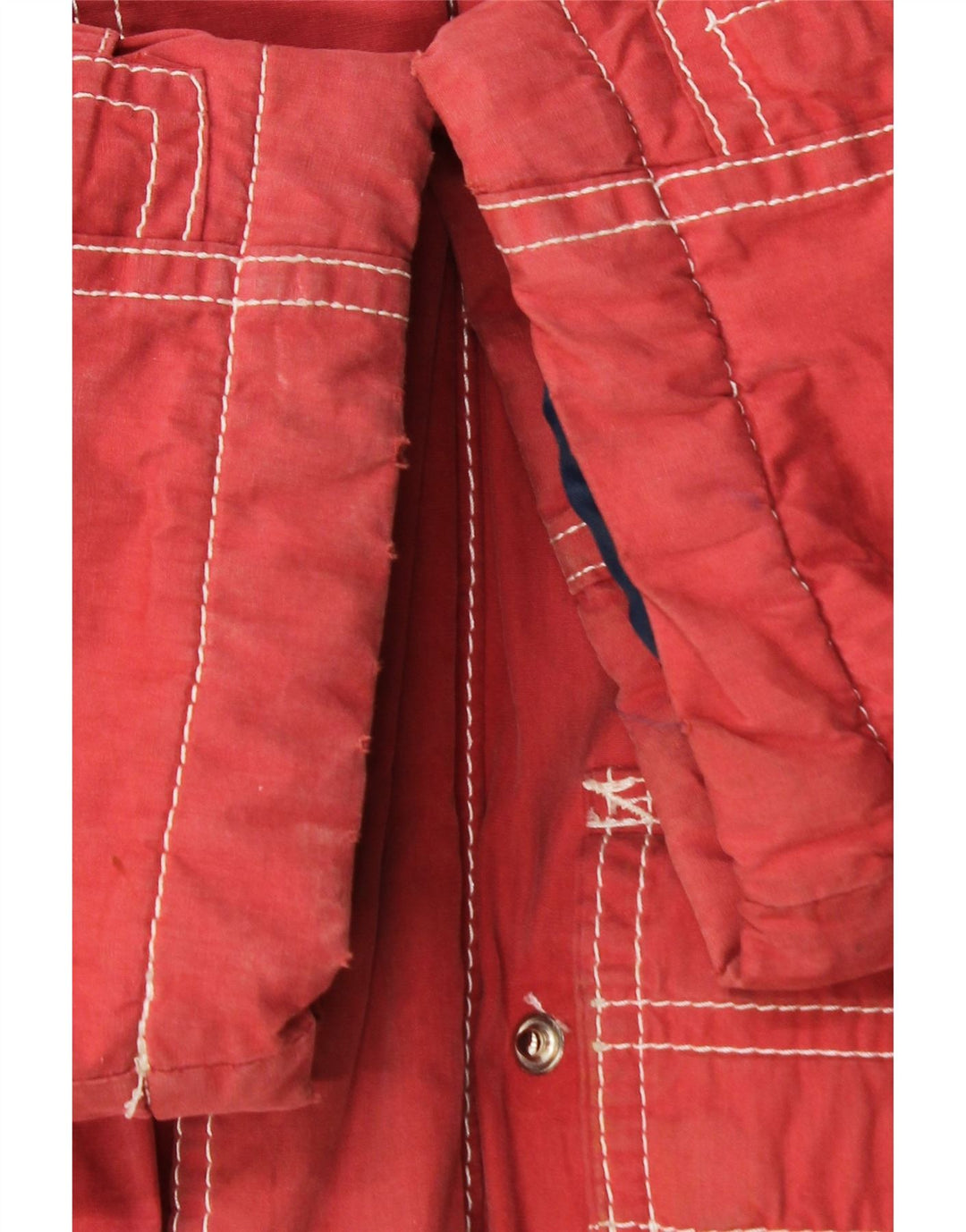 Veste coupe-vent vintage pour hommes UK 42 XL Rouge