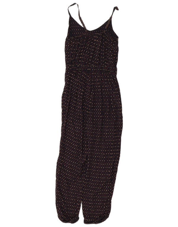 FAT FACE Combinaison Femme UK 6 XS Bleu Marine Floral Viscose